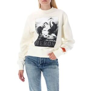 Heron Preston Graphic Print Crewneck Sweatshirt
